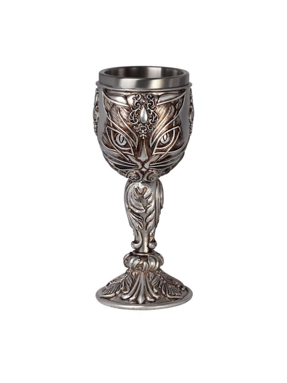 New! Alchemy Of England (Alchemy Gothic) Sacred Cat Goblet